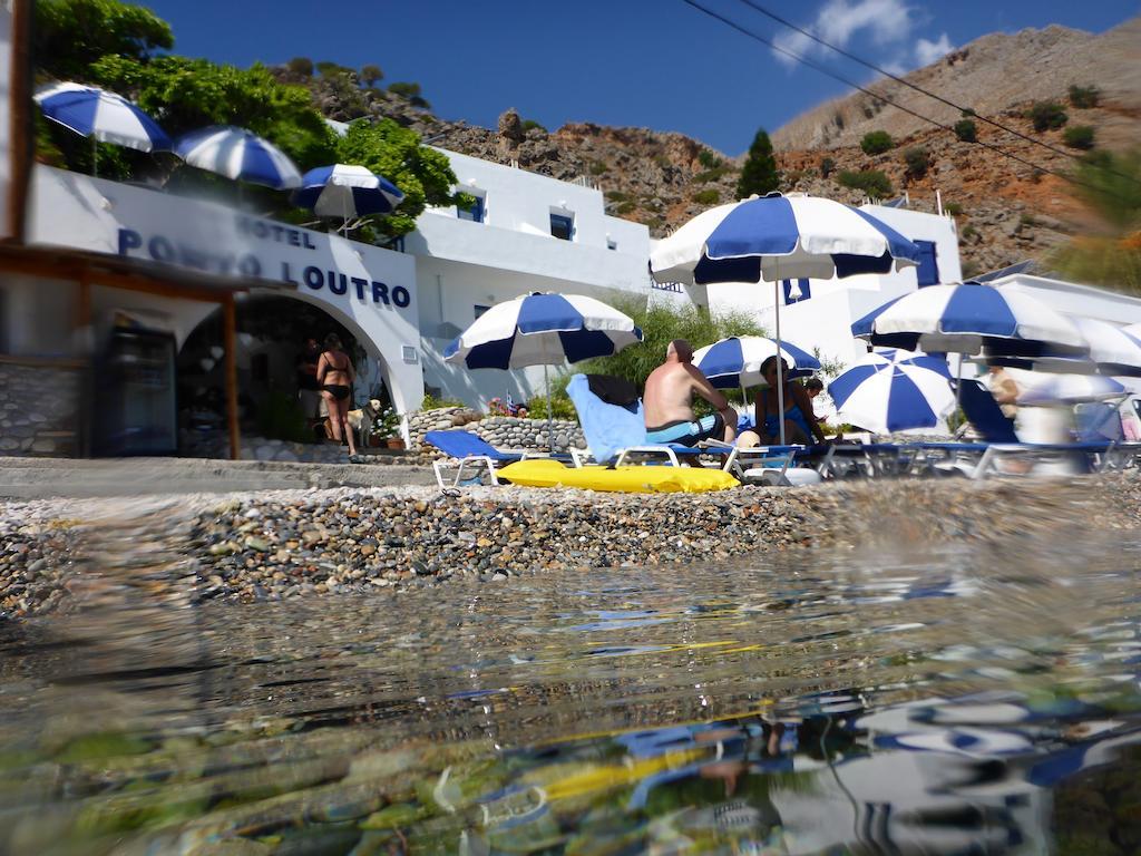 Hotel Porto Loutro On The Beach מראה חיצוני תמונה