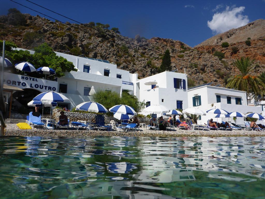 Hotel Porto Loutro On The Beach מראה חיצוני תמונה